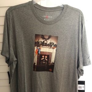 Jordan t shirt grey and 2x
